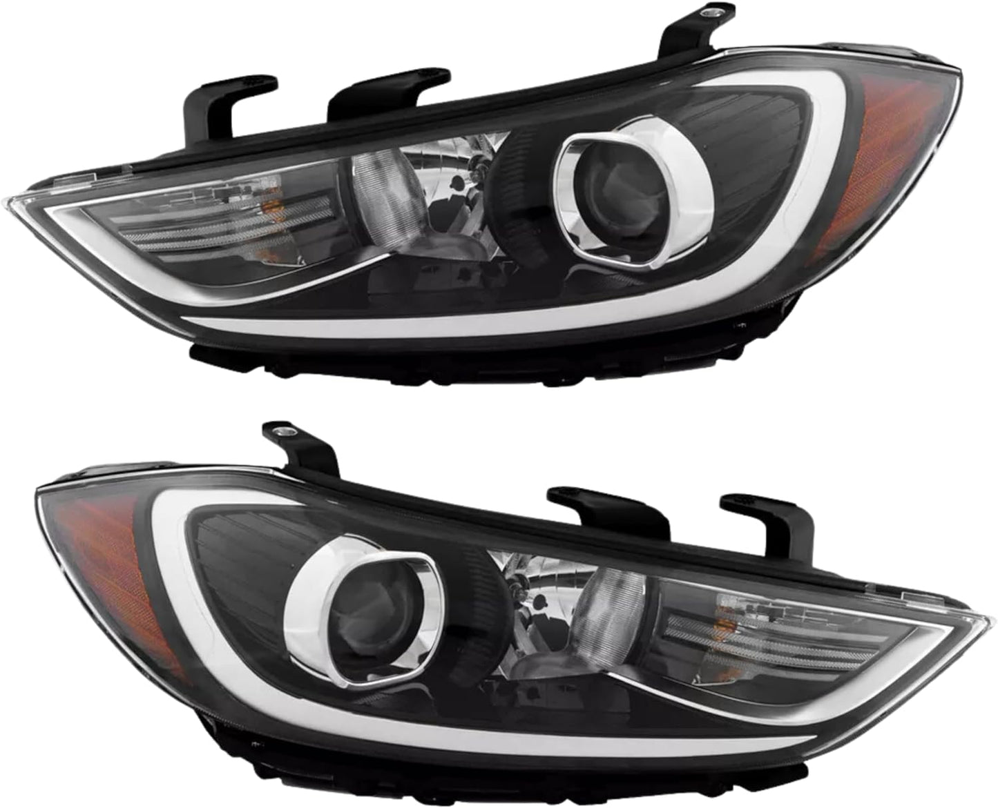 Assemblage de phares compatible avec Hyundai Elantra 2017 2018