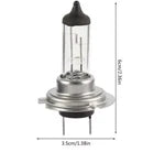 Ampoules H7 55W 12V Halogène Feu Phare Voiture Auto Remplacement