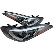 phares compatible avec Hyundai Elantra 2014 2015 2016,  côtés gauche et droit
